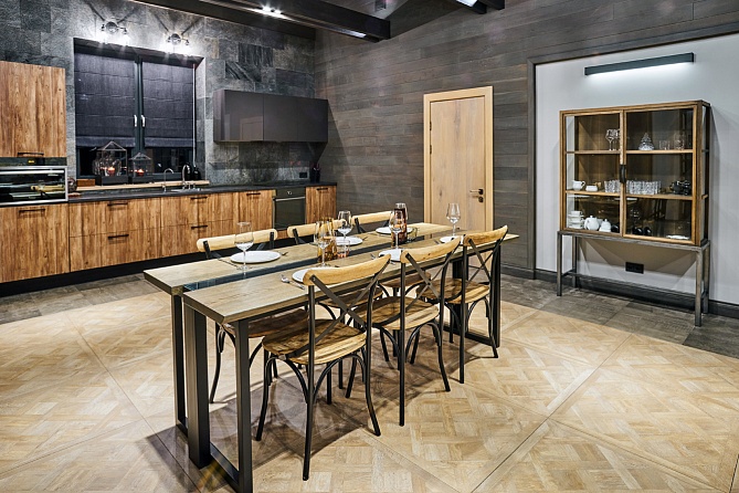 Coziness of&nbsp;the loft kitchen