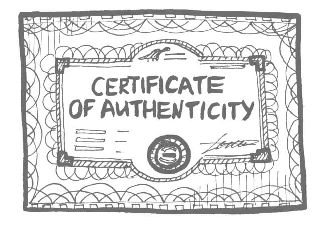 Подлинные экземпляры